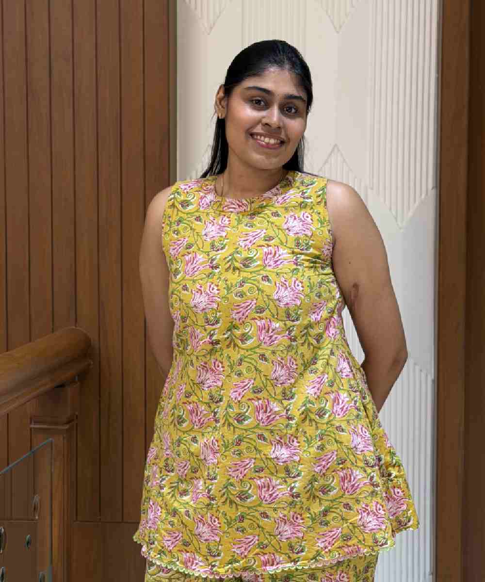 Honey Cotton Short Top & Pant Set - Image 2