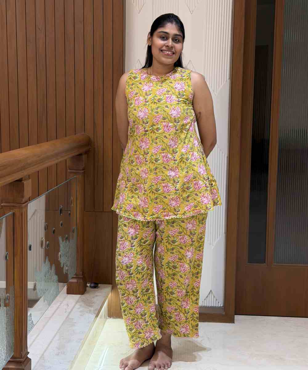 Honey Cotton Short Top & Pant Set