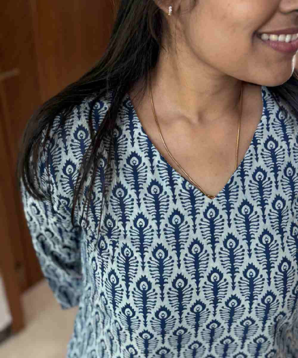 Indigo Trail Cotton Co Ord Set - Image 2